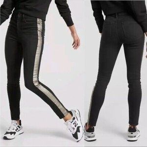 Athleta Sculptek black skinny jeans